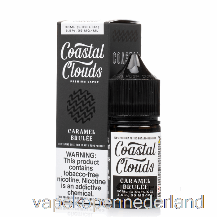 Elektronische Sigaret Vape Karamel Brulee Zout - Kustwolken Co. - 30 Ml 50 Mg